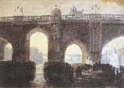 Old London bridge William Turner